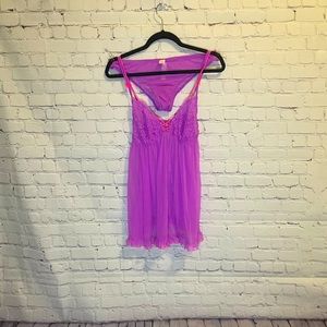 Unworn, w/tags, Victoria Secret slip and panties.